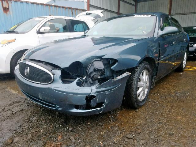 2G4WC582761146540 - 2006 BUICK LACROSSE C GREEN photo 2