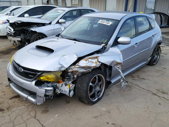 JF1GR7E67EG221917 - 2014 SUBARU IMPREZA WR SILVER photo 2