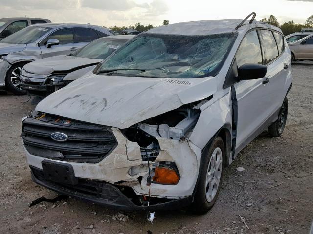 1FMCU0F7XJUC59106 - 2018 FORD ESCAPE S WHITE photo 2