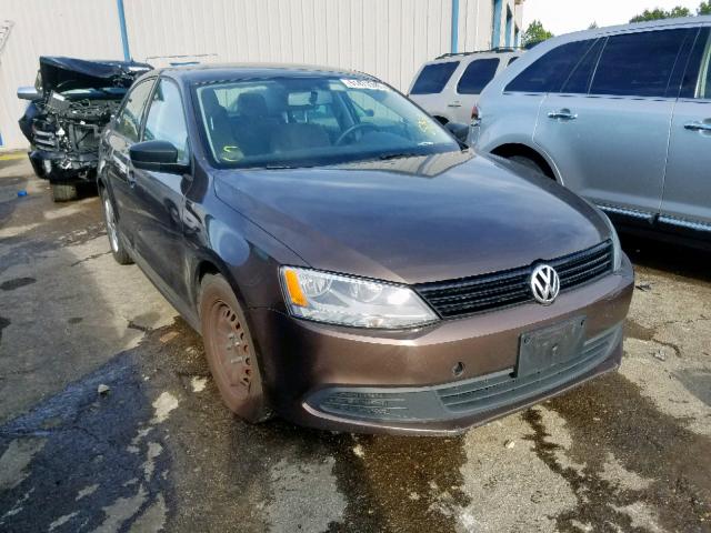 3VW2K7AJ5BM360106 - 2011 VOLKSWAGEN JETTA BASE 棕色 照片 1