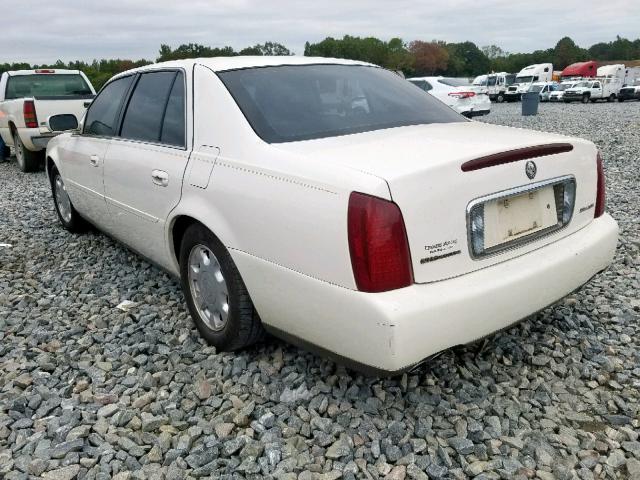 1G6KD54Y4YU176602 - 2000 CADILLAC DEVILLE WHITE photo 3