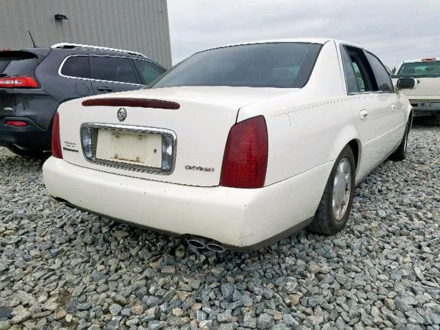 1G6KD54Y4YU176602 - 2000 CADILLAC DEVILLE WHITE photo 4