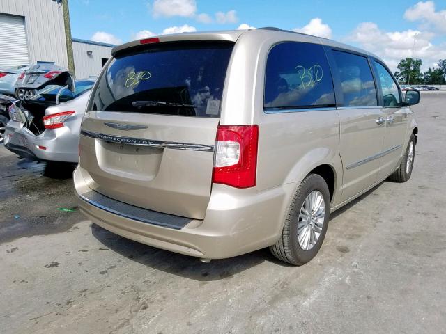 2C4RC1CG0FR629060 - 2015 CHRYSLER TOWN & COU BEIGE photo 4