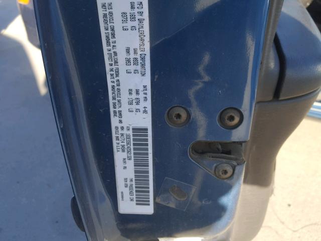 1B3ES56C42D621320 - 2002 DODGE NEON ES BLUE photo 10