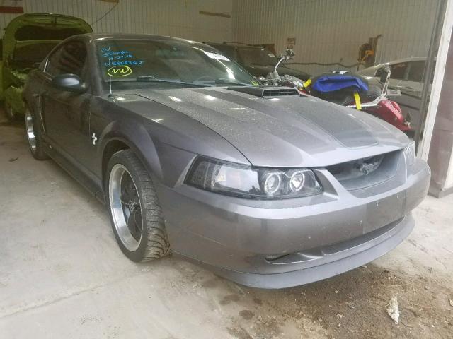 1FAFP42R53F443132 - 2003 FORD MUSTANG MA GRAY photo 1
