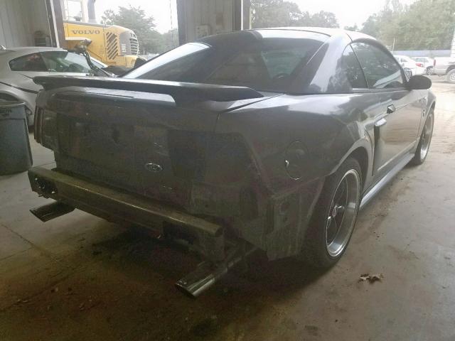 1FAFP42R53F443132 - 2003 FORD MUSTANG MA GRAY photo 4