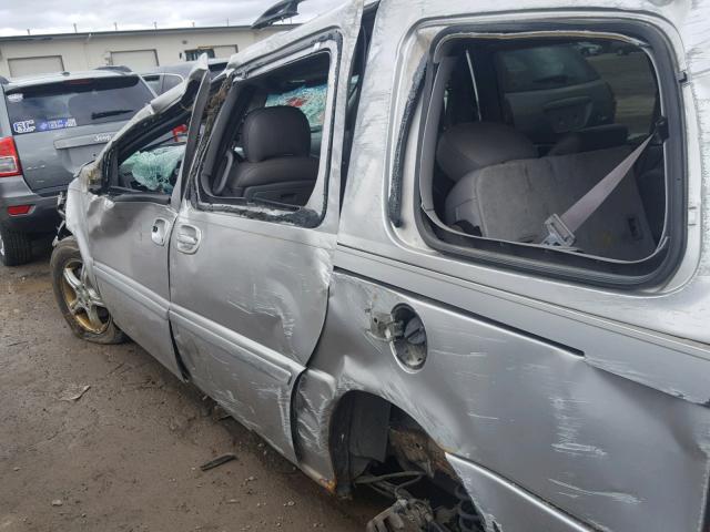 1GNDV23L05D305753 - 2005 CHEVROLET UPLANDER L ვერცხლისფერი ფოტო 10