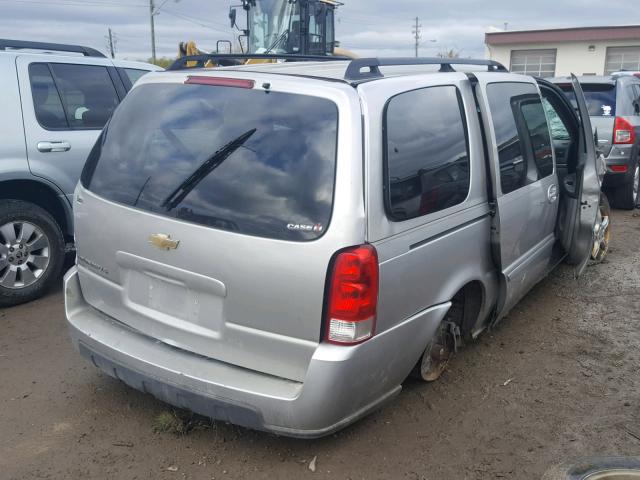 1GNDV23L05D305753 - 2005 CHEVROLET UPLANDER L ვერცხლისფერი ფოტო 4