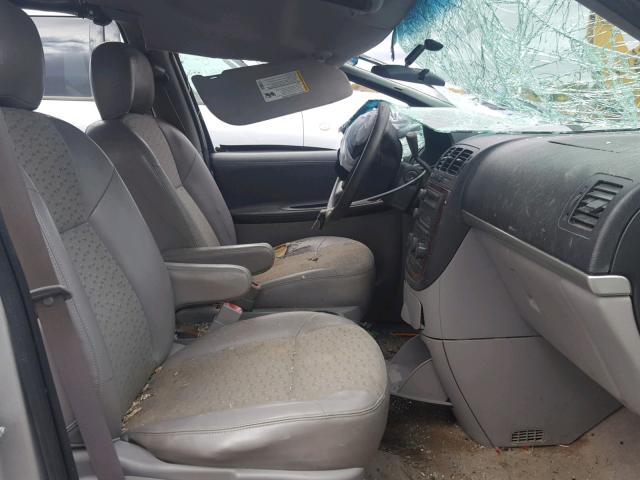 1GNDV23L05D305753 - 2005 CHEVROLET UPLANDER L ვერცხლისფერი ფოტო 5