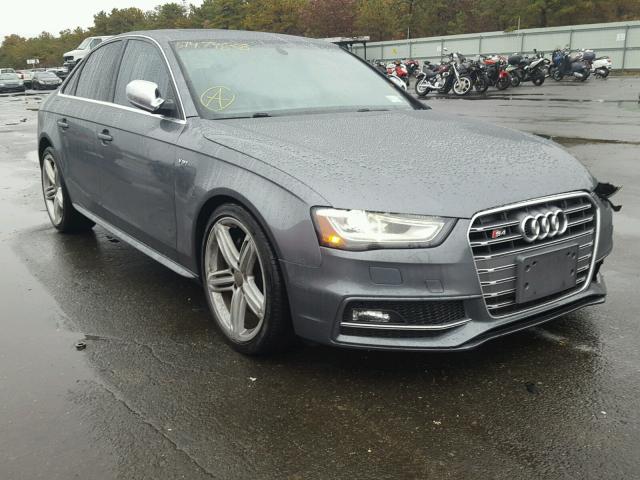 WAUKGAFL4DA051364 - 2013 AUDI S4 PRESTIG GRAY photo 1