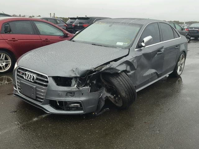 WAUKGAFL4DA051364 - 2013 AUDI S4 PRESTIG GRAY photo 2