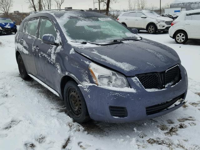 5Y2SL67889Z410343 - 2009 PONTIAC VIBE BLUE photo 1