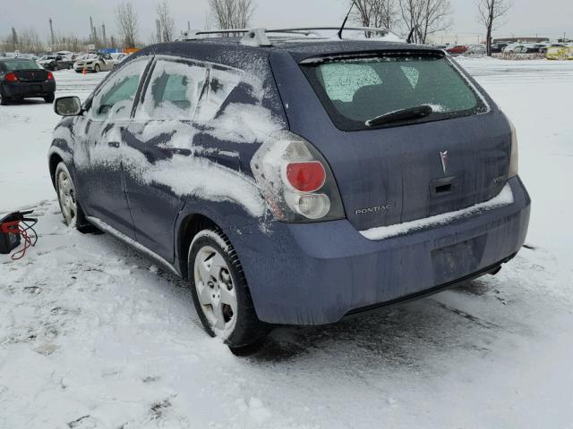 5Y2SL67889Z410343 - 2009 PONTIAC VIBE BLUE photo 3