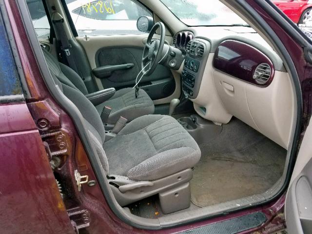 3C4FY4BB41T554932 - 2001 CHRYSLER PT CRUISER PURPLE photo 5