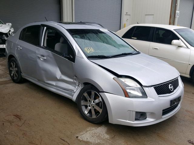 3N1AB6AP5CL751523 - 2012 NISSAN SENTRA 2.0 SILVER photo 1