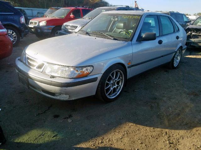 YS3DF55P1X2073467 - 1999 SAAB 9-3 SE SILVER photo 2