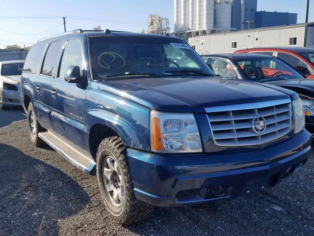 3GYFK66NX5G134568 - 2005 CADILLAC ESCALADE E BLUE photo 1