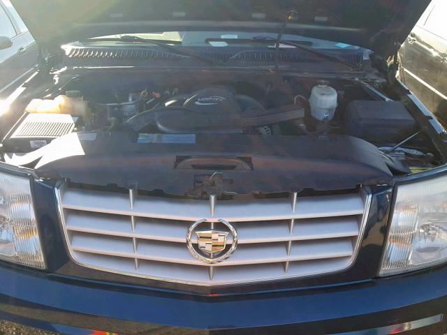 3GYFK66NX5G134568 - 2005 CADILLAC ESCALADE E BLUE photo 7