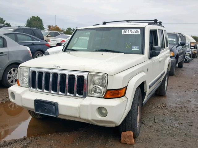 1J8HG48N17C533739 - 2007 JEEP COMMANDER თეთრი ფოტო 2