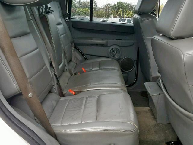 1J8HG48N17C533739 - 2007 JEEP COMMANDER თეთრი ფოტო 6