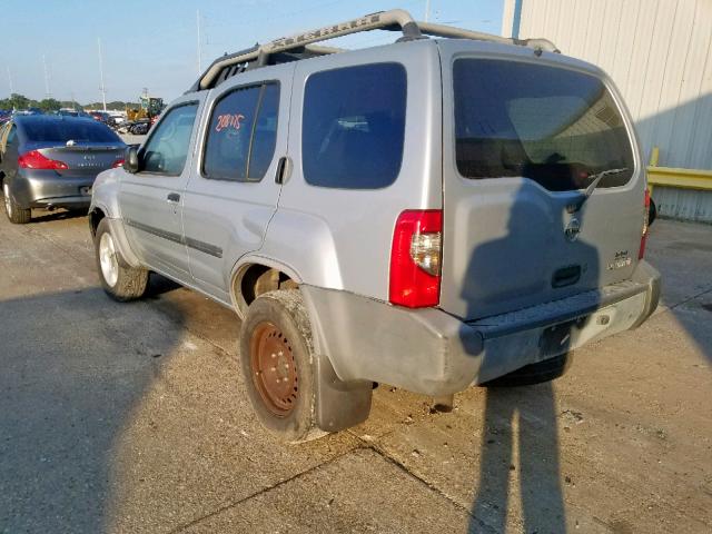 5N1ED28T83C696593 - 2003 NISSAN XTERRA XE SILVER photo 3