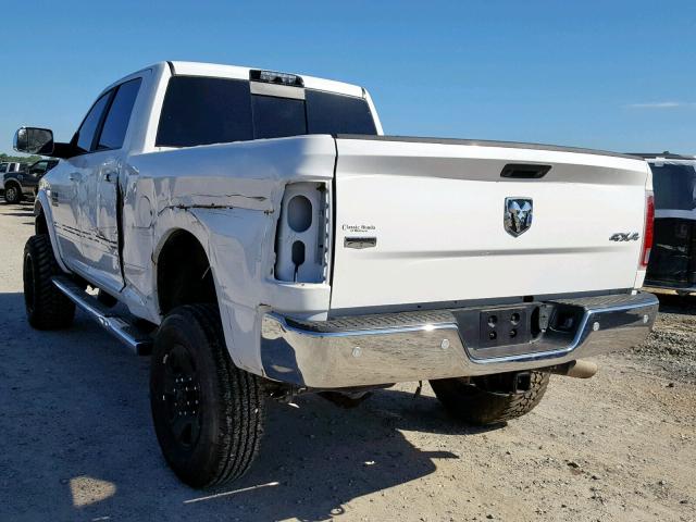 3C6UR5FJ2JG106930 - 2018 RAM 2500 LARAM WHITE photo 3