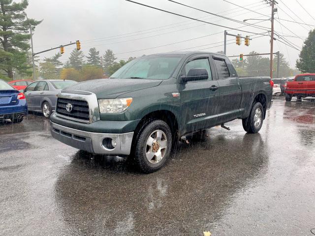 5TBBV54127S488670 - 2007 TOYOTA TUNDRA DOU GREEN photo 1