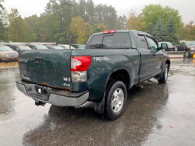 5TBBV54127S488670 - 2007 TOYOTA TUNDRA DOU GREEN photo 3