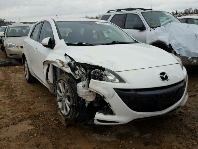 JM1BL1K57B1392440 - 2011 MAZDA 3 S WHITE photo 1