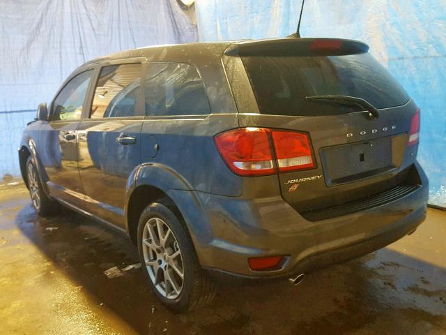 3C4PDDEG9KT771241 - 2019 DODGE JOURNEY GT GRAY photo 3