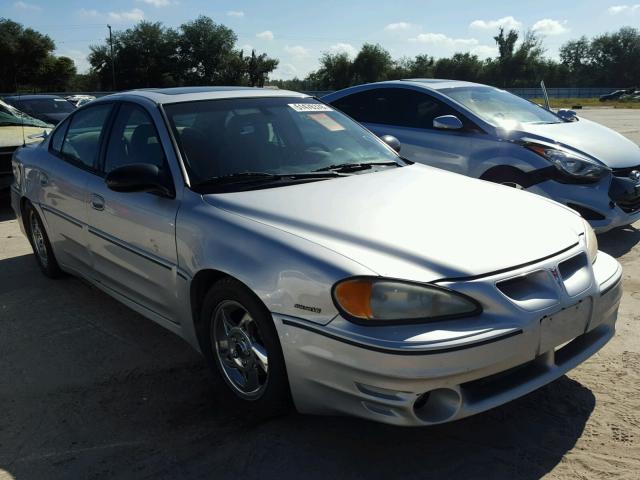 1G2NW52E73M557712 - 2003 PONTIAC GRAND AM G SILVER photo 1