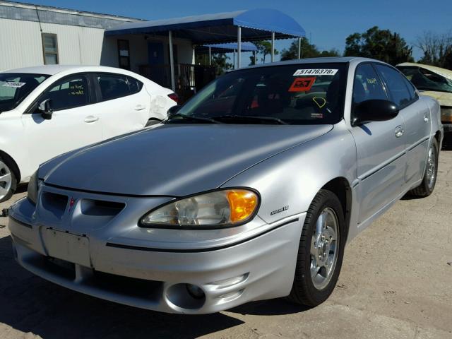 1G2NW52E73M557712 - 2003 PONTIAC GRAND AM G SILVER photo 2