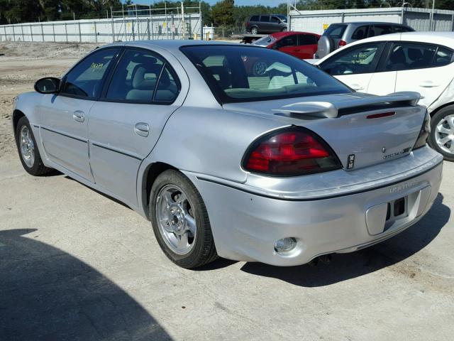 1G2NW52E73M557712 - 2003 PONTIAC GRAND AM G SILVER photo 3