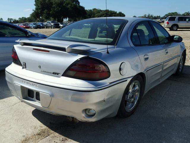 1G2NW52E73M557712 - 2003 PONTIAC GRAND AM G SILVER photo 4