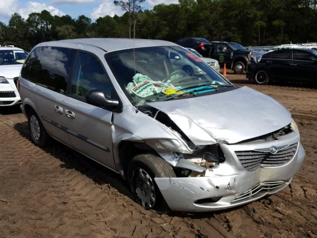 1C4GJ25B53B122234 - 2003 CHRYSLER VOYAGER SILVER photo 1