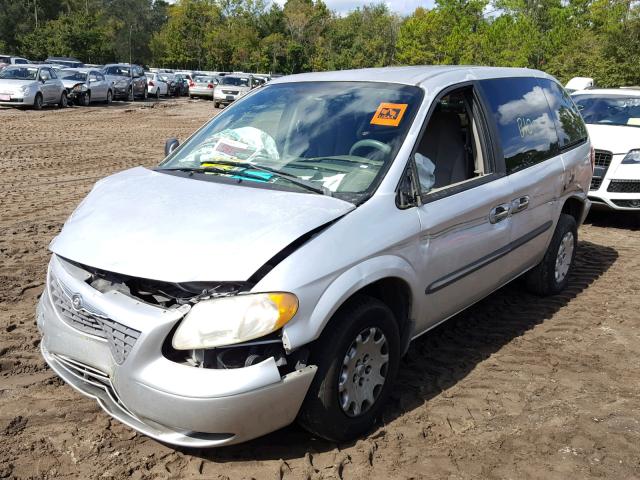 1C4GJ25B53B122234 - 2003 CHRYSLER VOYAGER SILVER photo 2