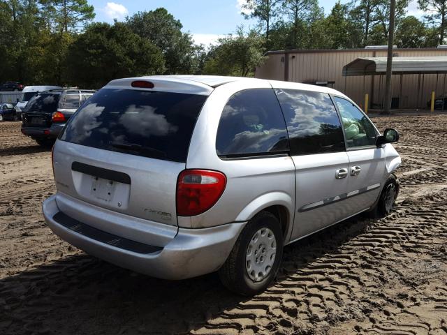 1C4GJ25B53B122234 - 2003 CHRYSLER VOYAGER SILVER photo 4