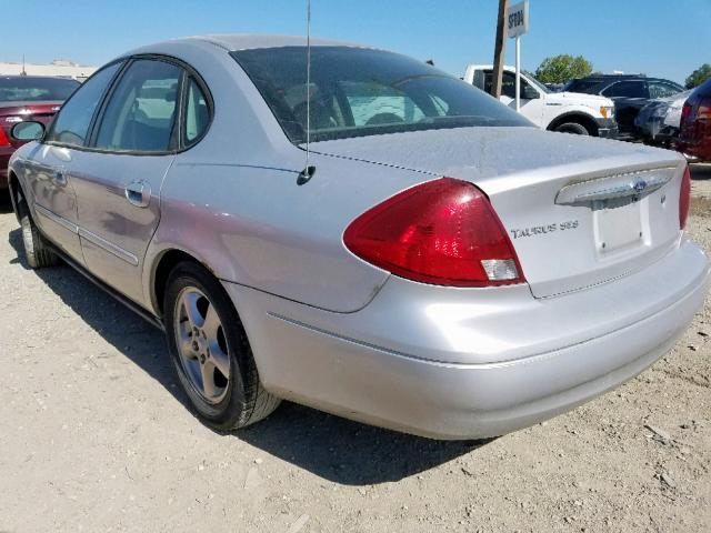1FAFP55UX3G266920 - 2003 FORD TAURUS SES SILVER photo 3