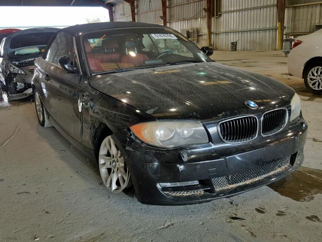 WBAUL73568VE89298 - 2008 BMW 128 I BLACK photo 1