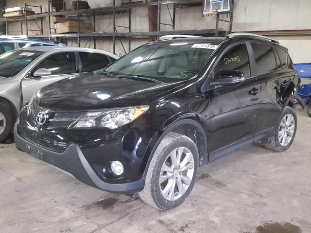 2T3DFREV2DW011740 - 2013 TOYOTA RAV4 LIMIT BLACK photo 2