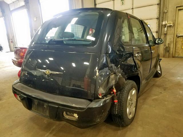 3A8FY48909T543807 - 2009 CHRYSLER PT CRUISER BLACK photo 4