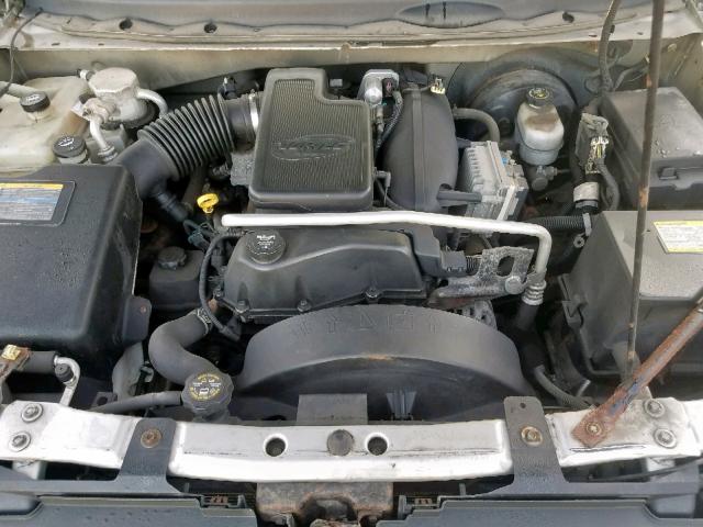 1GNDT13S642145055 - 2004 CHEVROLET TRAILBLAZE SILVER photo 7