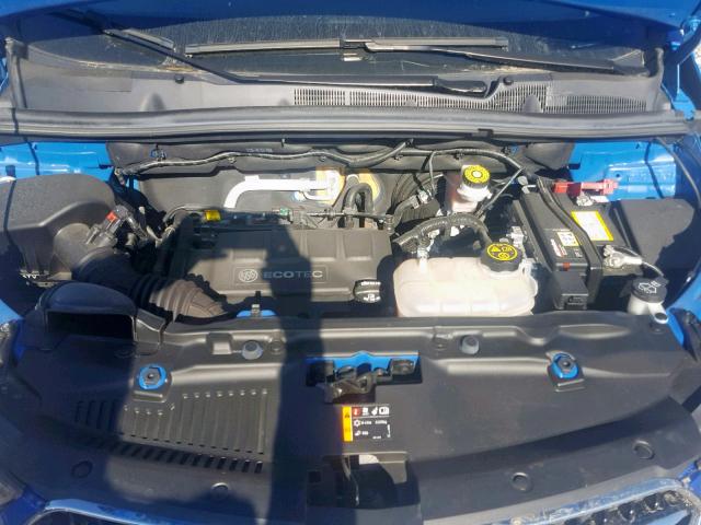 KL4CJASB2HB125655 - 2017 BUICK ENCORE PRE BLUE photo 7