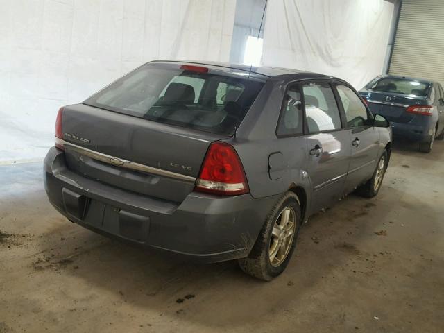1G1ZT64875F241861 - 2005 CHEVROLET MALIBU MAX ნაცრისფერი ფოტო 4