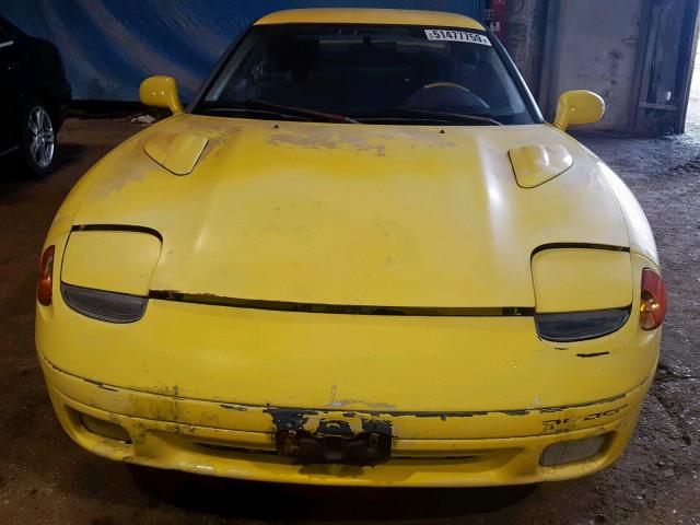 JB3BM54J7PY024015 - 1993 DODGE STEALTH ES YELLOW photo 9