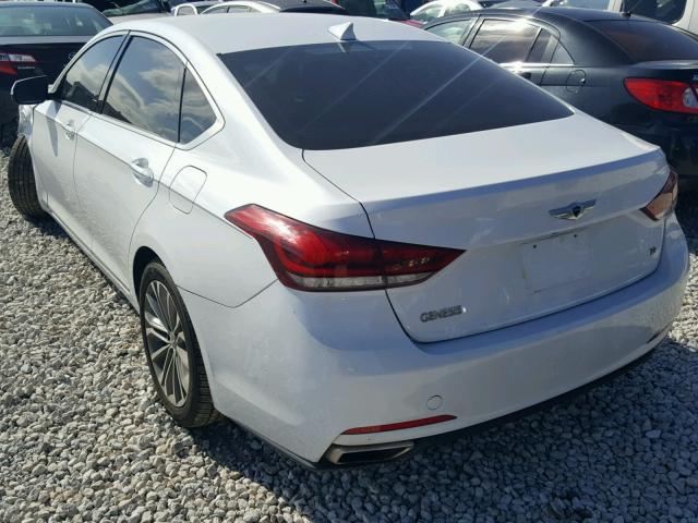 KMHGN4JE4FU063794 - 2015 HYUNDAI GENESIS 3. WHITE photo 3