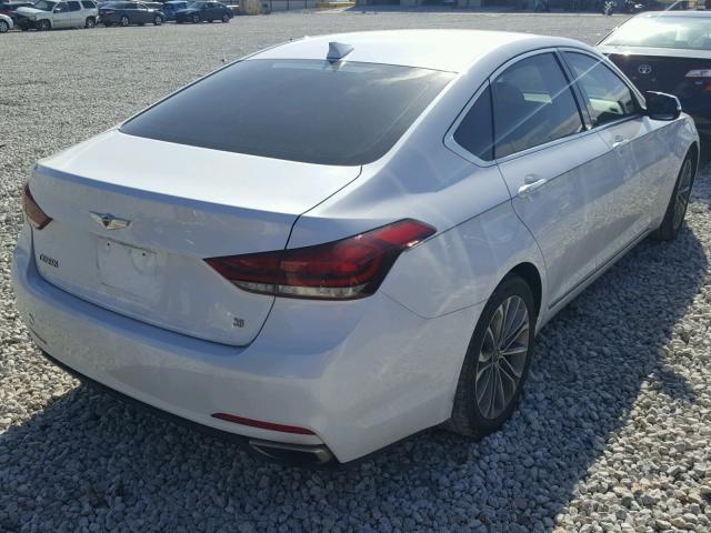 KMHGN4JE4FU063794 - 2015 HYUNDAI GENESIS 3. WHITE photo 4