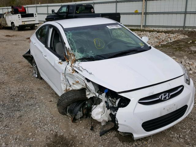 KMHCT4AE6HU314533 - 2017 HYUNDAI ACCENT SE WHITE photo 1