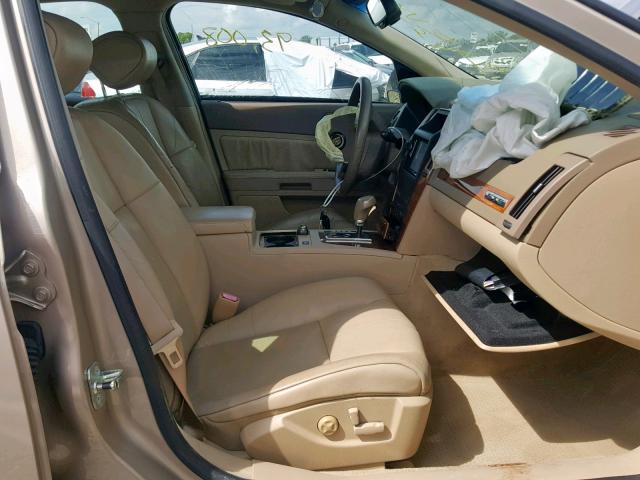 1G6DW677860101871 - 2006 CADILLAC STS BROWN photo 5