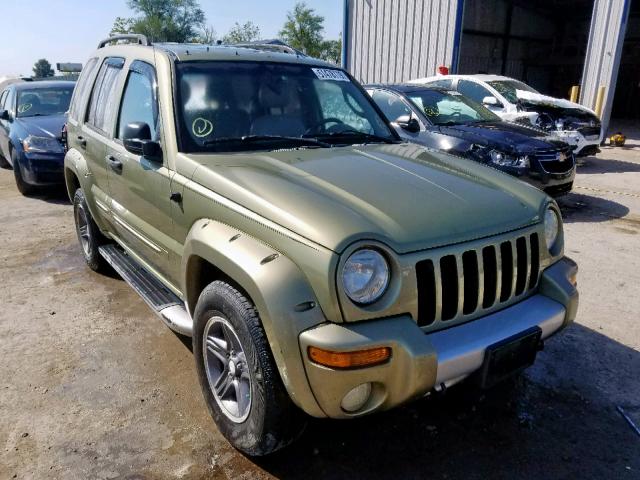 1J4GL38K83W533223 - 2003 JEEP LIBERTY RE GREEN photo 1